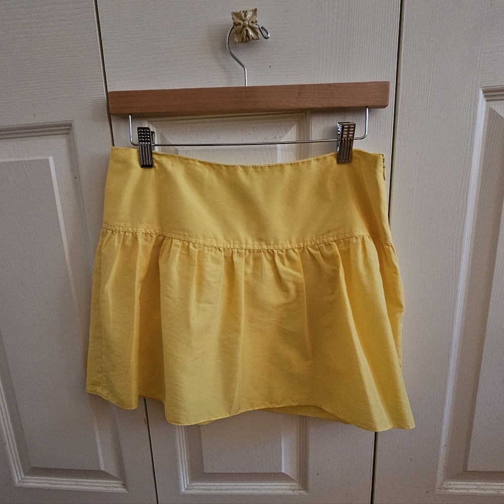 Tommy Hilfiger Sunny Yellow Mini Skirt